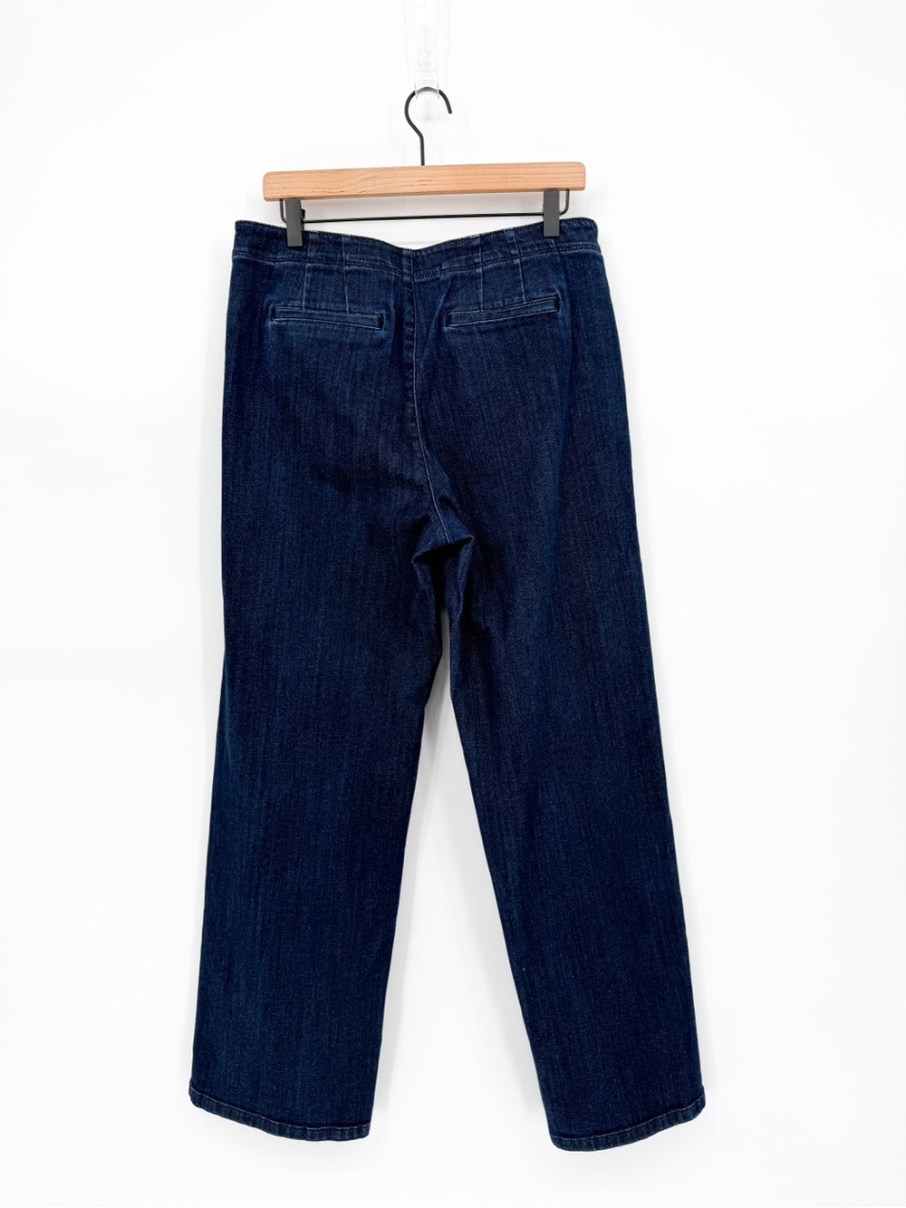 J. Jill Denim Metropolitan Full Leg Jeans Dark Wash Size 12 - Picture 7 of 11